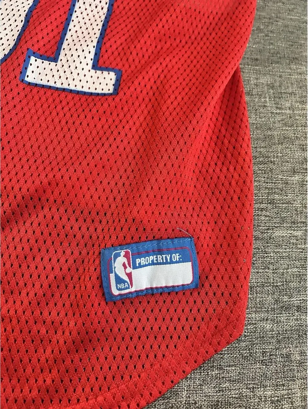 NBA Team Pet Wear Dog LA Clippers Jersey Red